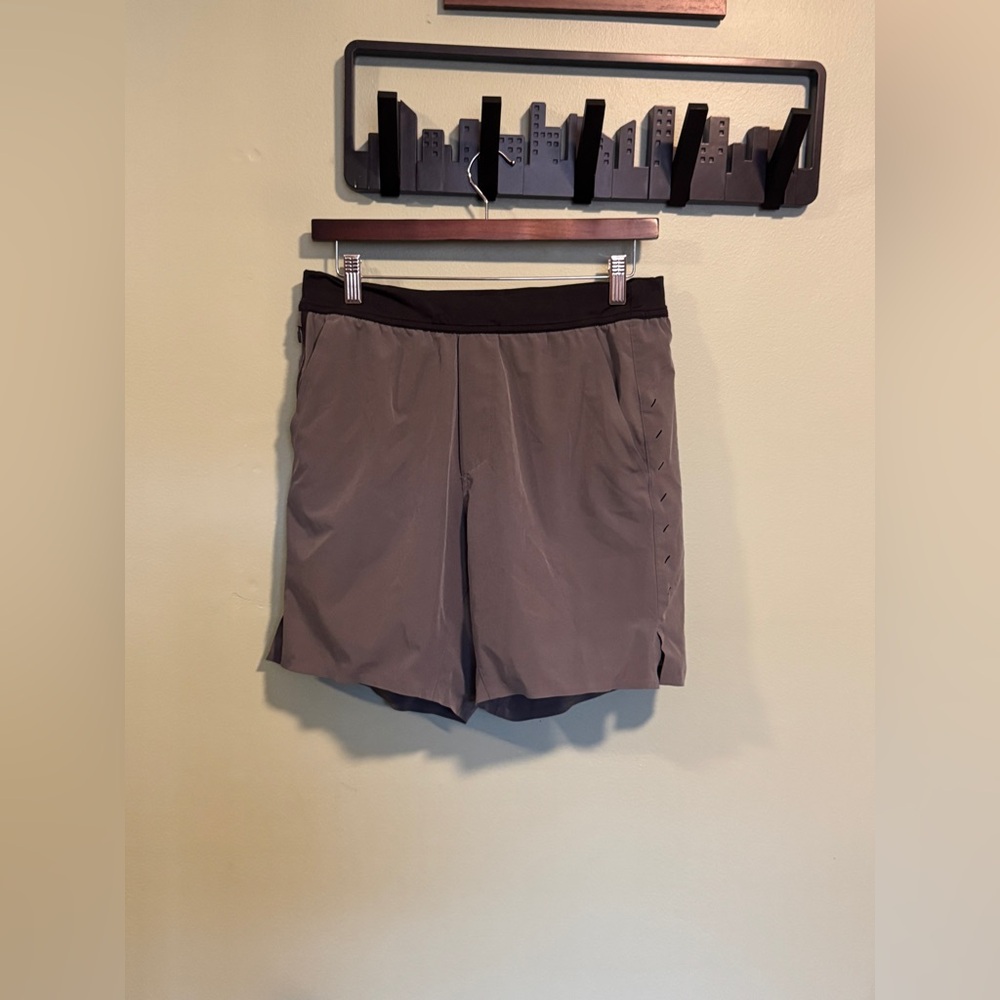 Ten Thousand Interval Shorts 7” inseam with Liner, Iron Grey